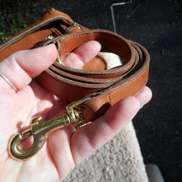 SOLD*** Vintage Coach Broadway Speedy Satchel 9891 GUC in British Tan - Picture 11 of 11